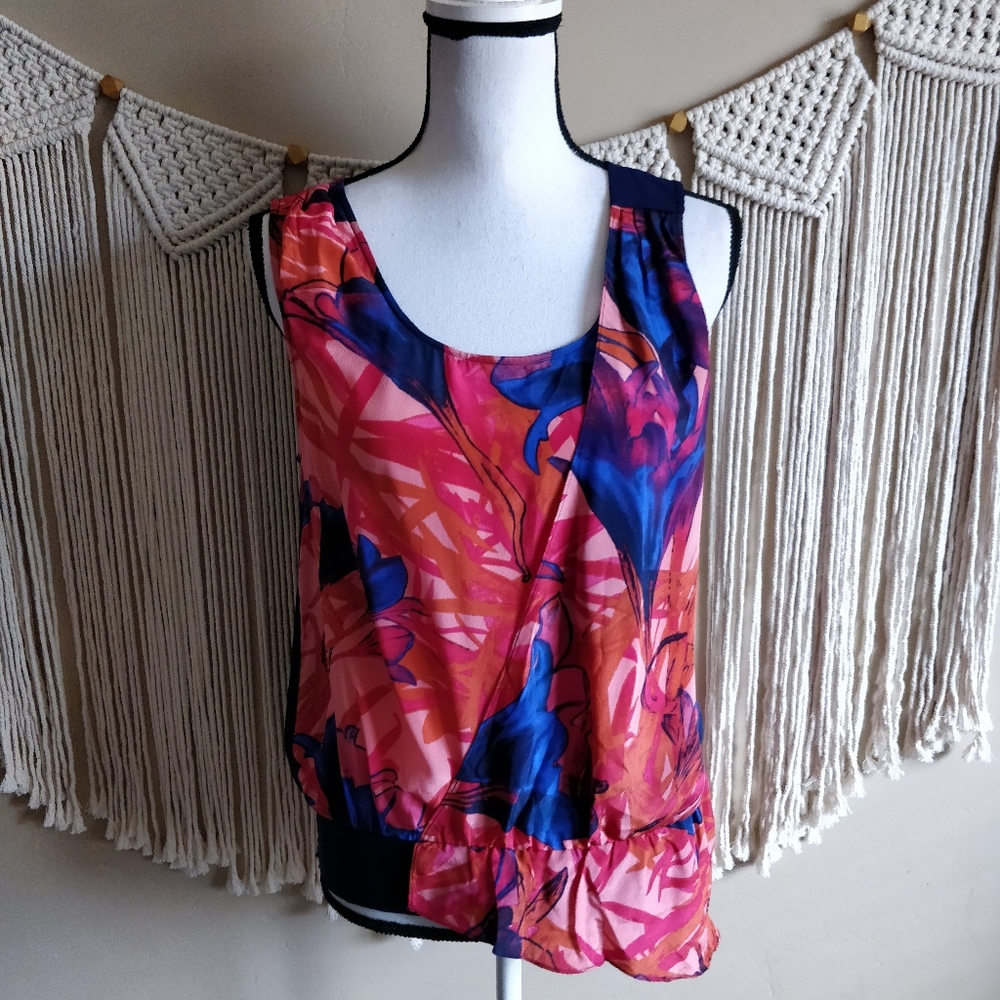 Anthropologie Leifsdottir Malva Floral Tank Top 4